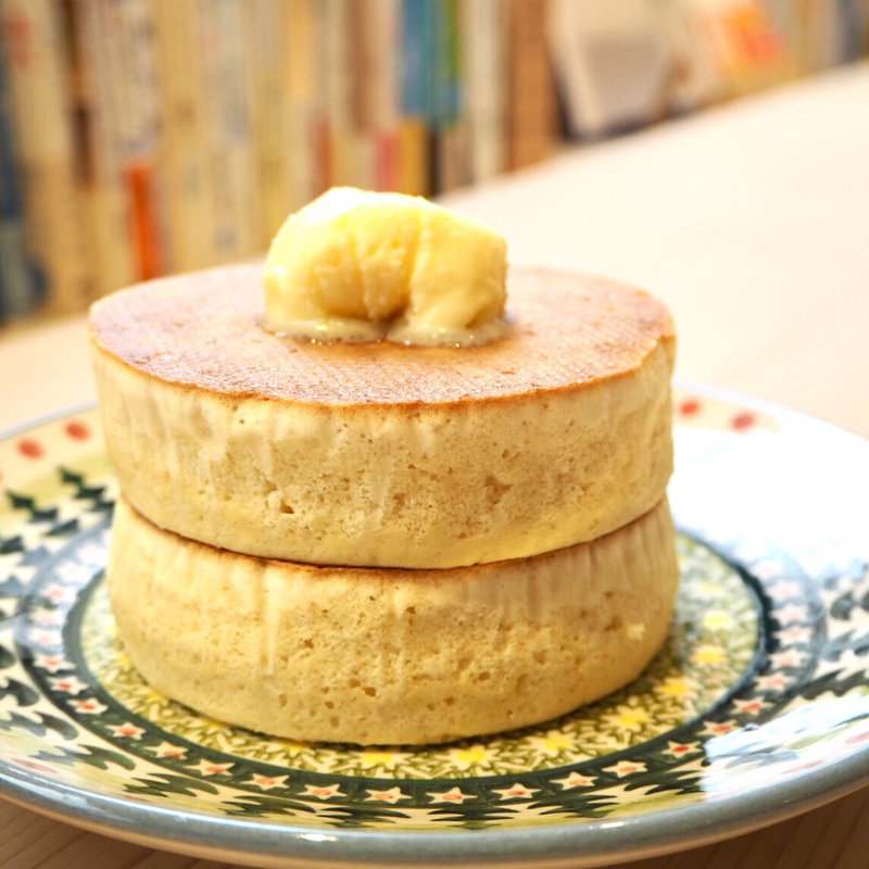 ホットケーキ セット(Cafe hitoyasumi)