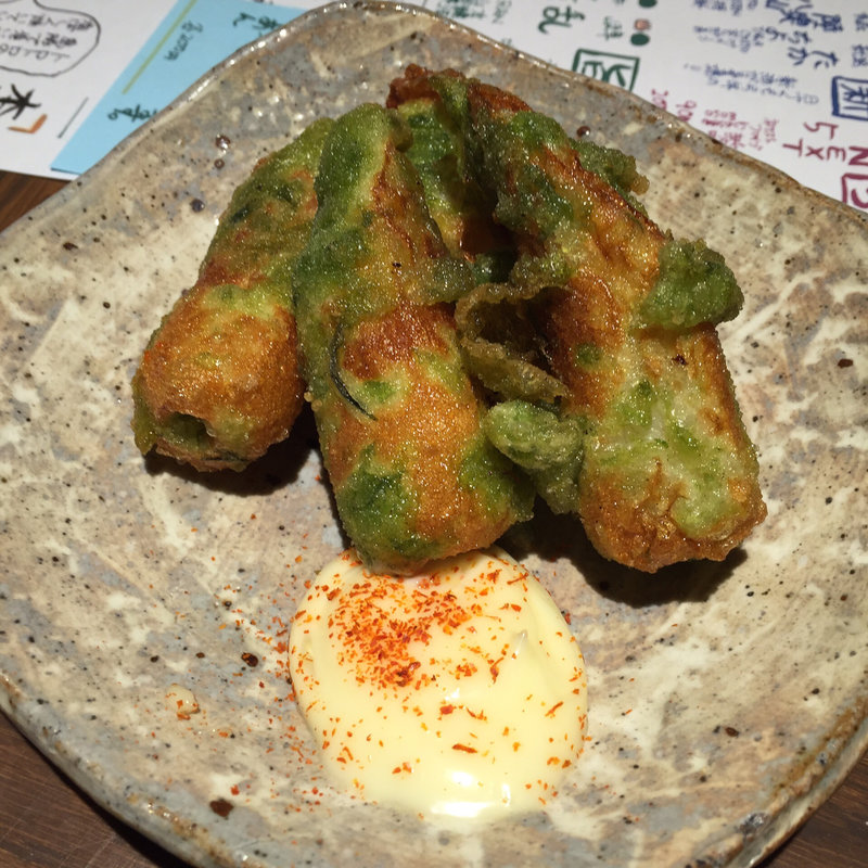 ちくわの磯辺揚げ(ぽんしゅや三徳六味)