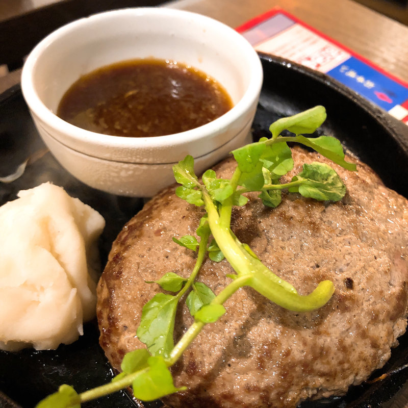 霜降りハンバーグ(肉神本店)