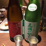 日本酒(東洋美人、尾瀬の雪どけ)(ぽんしゅや三徳六味)