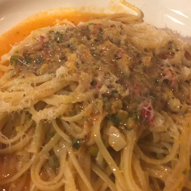 辛いパスタ(カトリカ)