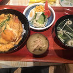 海老丼セット(レストラン マルフク )