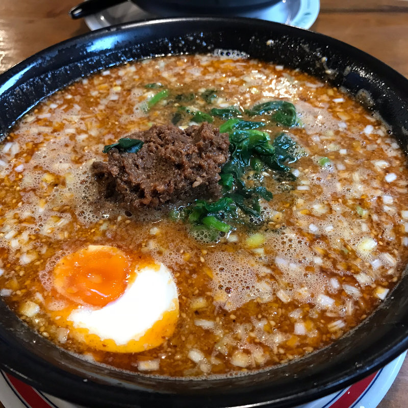 赤坦々麺(担々麺あづま屋 本店)
