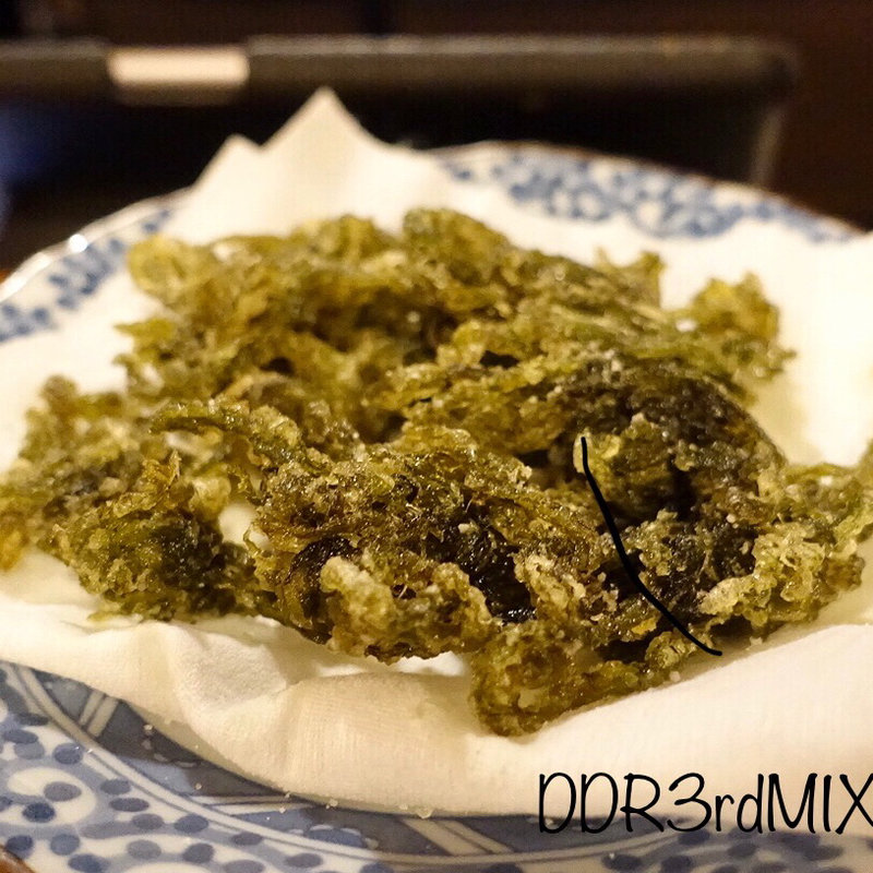 生のりの天ぷら(熊ごろう )