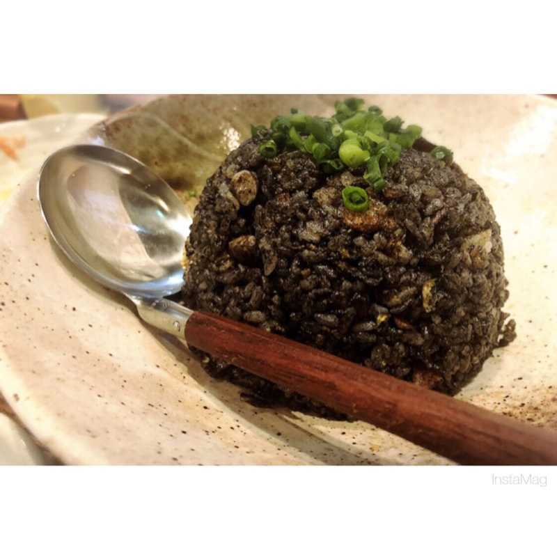 イカ墨炒飯(魚金 田町店 （ウオキン）)
