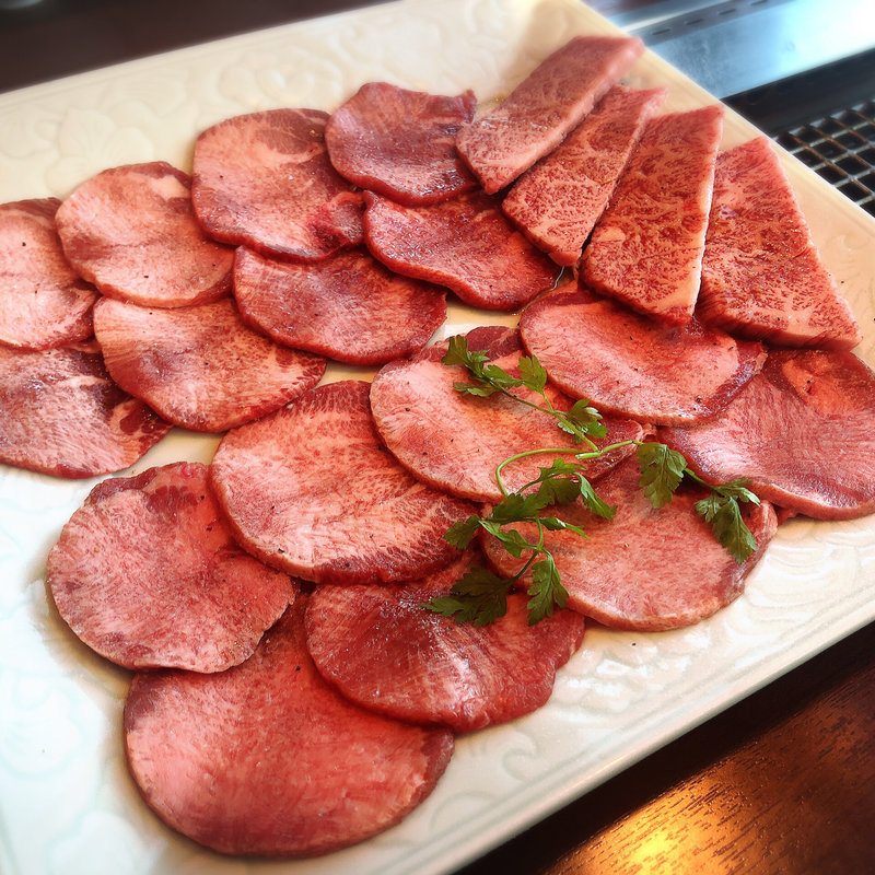 日本一の牛タン ３種盛(星遊山)