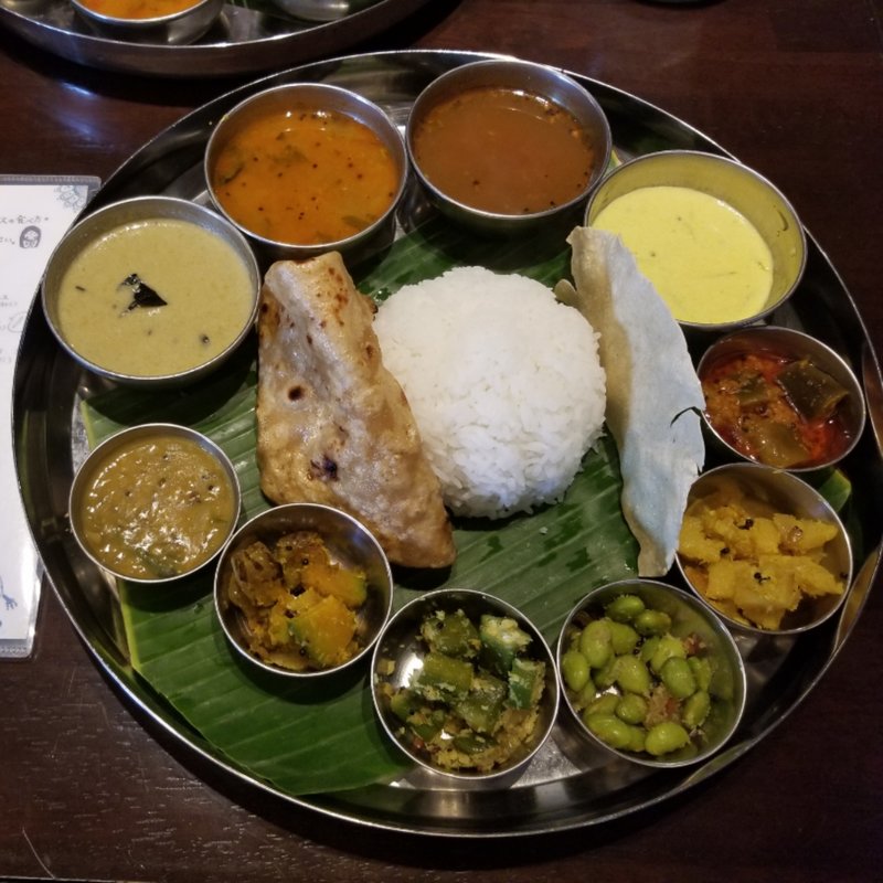 平日ミールスランチ(106 サウスインディアン 福岡天神店 )