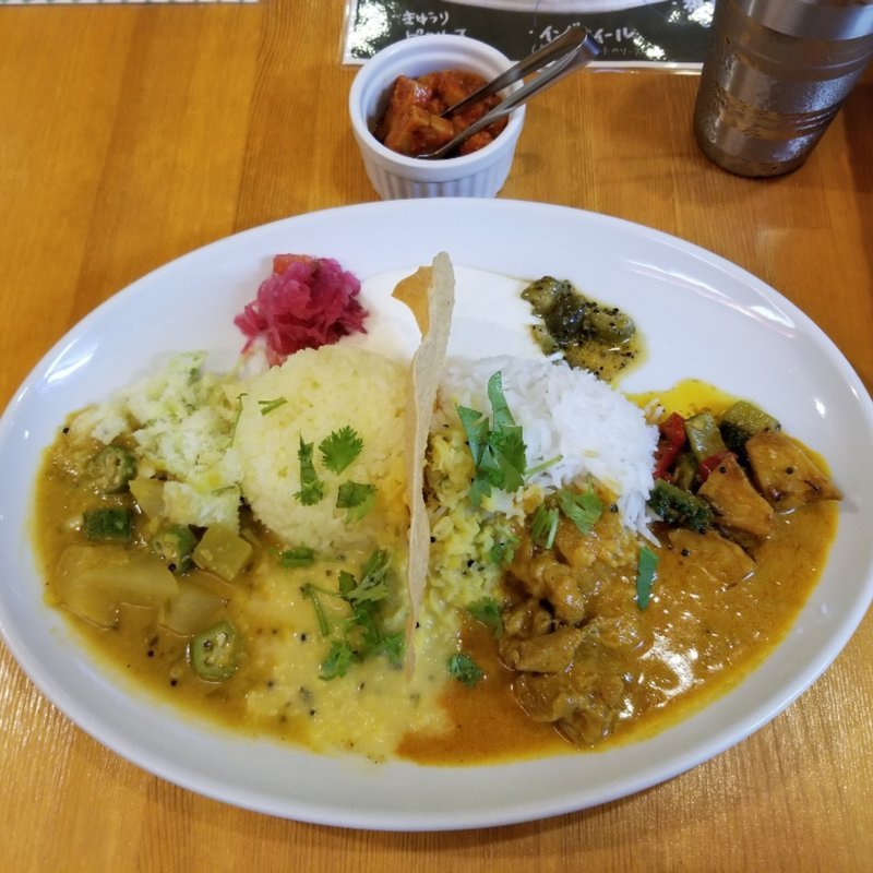 ベジタブルプレート(ポラポラ食堂)