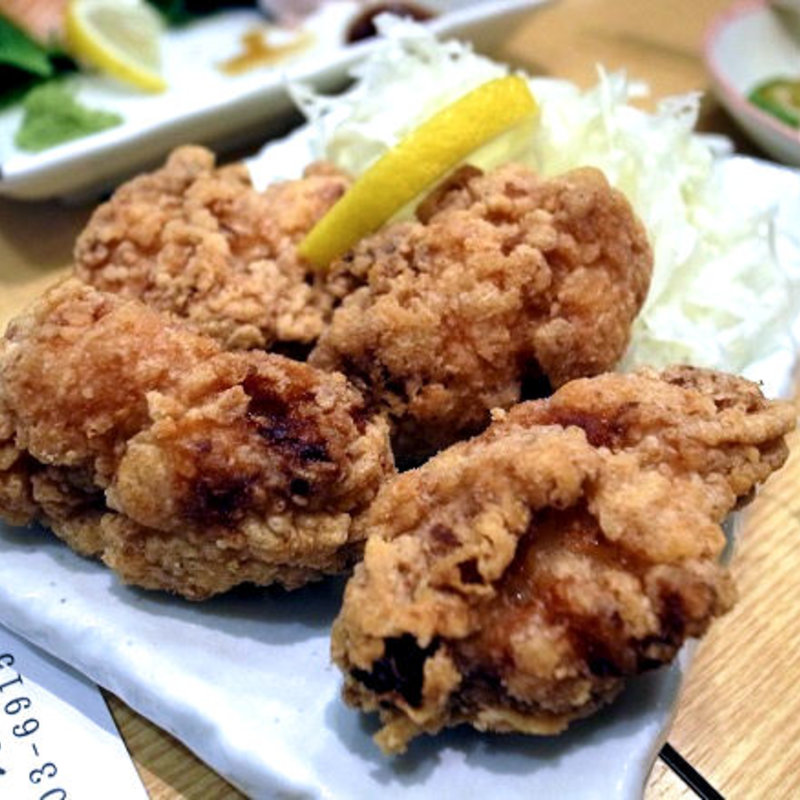 若鶏竜田揚げ(須賀乃湯)