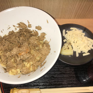 トリュフ油そば  チーズ＋トリュフバタートッピング(Japanese noodles 真)