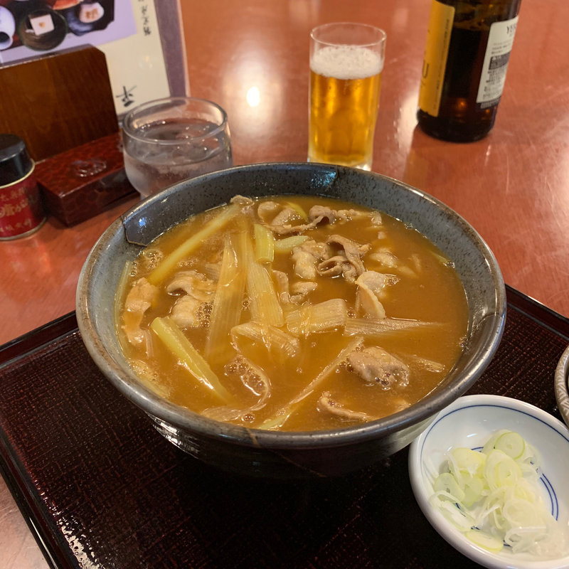 カレー南蛮そば(麻布永坂 更科本店 （あざぶながさかさらしなほんてん）)