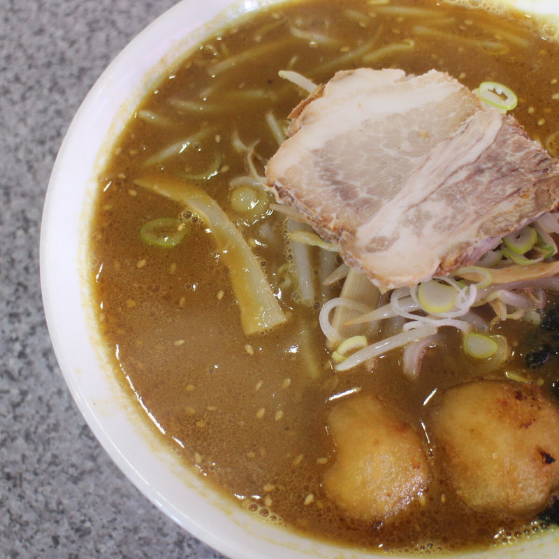 カレーラーメン/味噌(さっぽろっこラーメン 西口店)