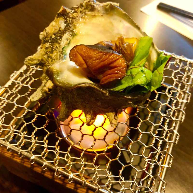 サザエのつぼ焼き(旬味旬菜 大和)