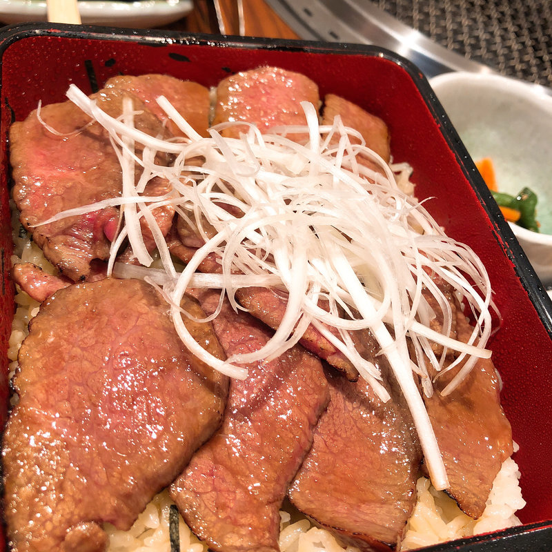山形牛 特上 焼肉重ランチ(牛兵衛 草庵 東京ドームホテル店)