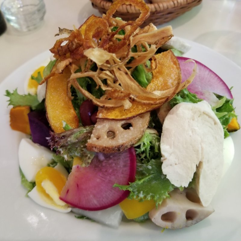 パワーサラダランチ(ホワイトグラスコーヒー 福岡店)