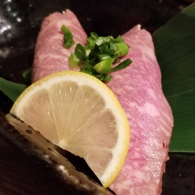 牛トロにぎり(焼肉 極味や 早良区 藤崎店)