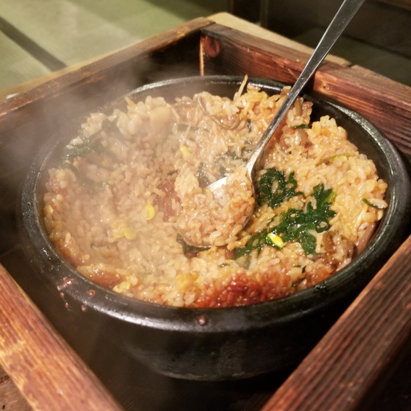 石焼きビビンバ(焼肉 極味や 早良区 藤崎店)