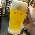中ジョッキビール