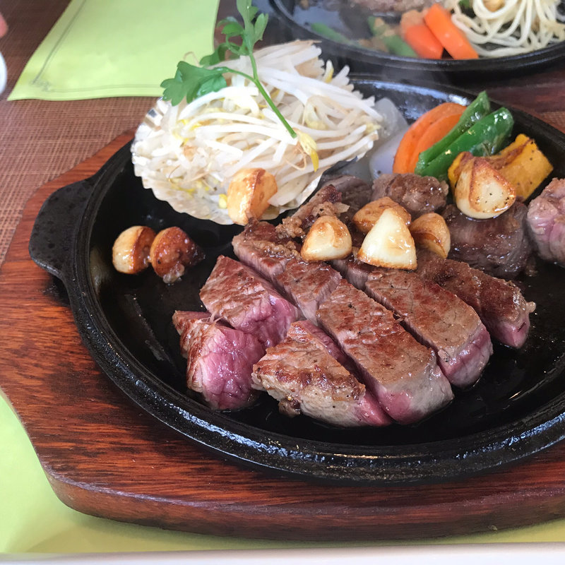 ビシネスステーキセット(ステーキハウス蜂 )