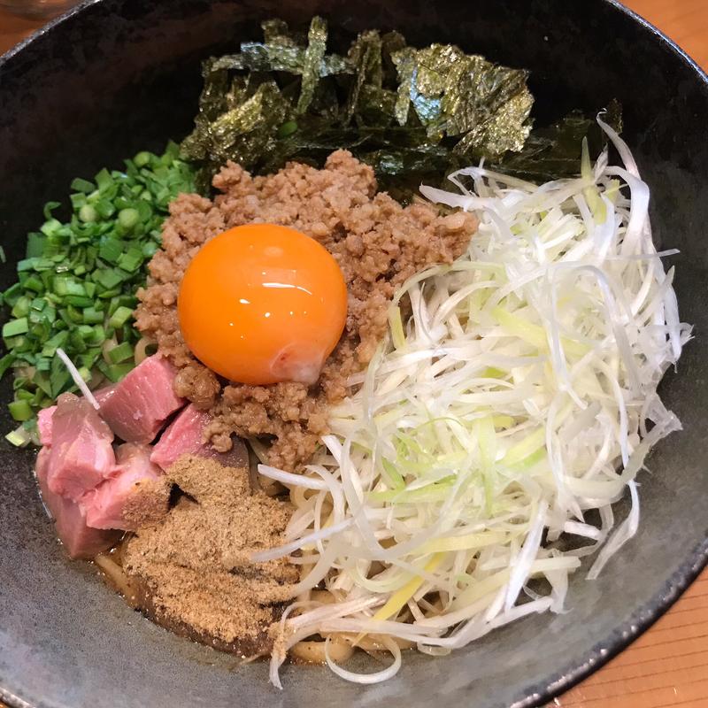 まぜそば ミニライス付(麺屋 一刃)