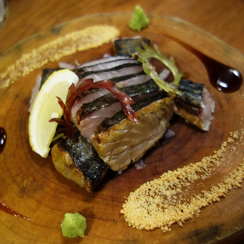 サワラの藁焼き(博多ほたる 西新店)