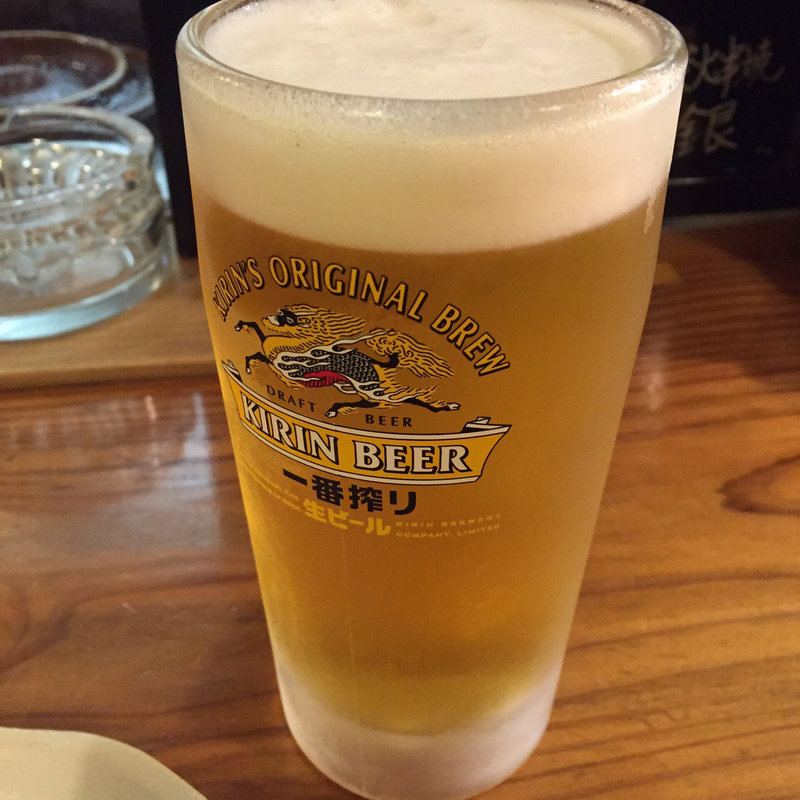 生ビール(炭火串焼 銀)