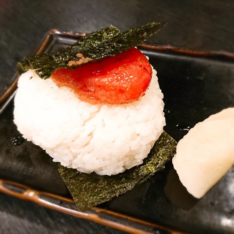 明太子おにぎり(一休田尻店)