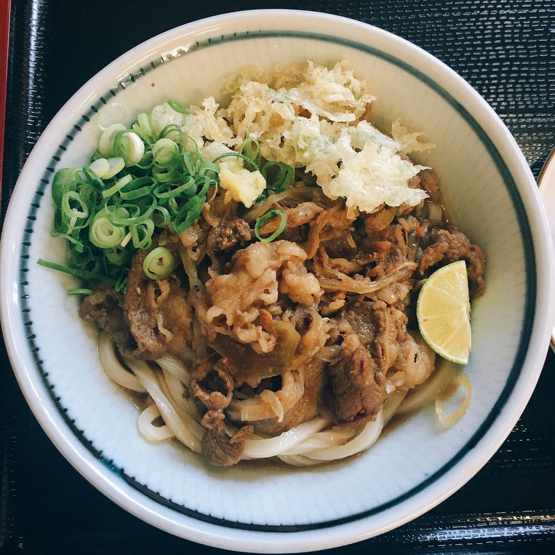 肉ぶっかけ冷(うどん 一福 （いっぷく）)