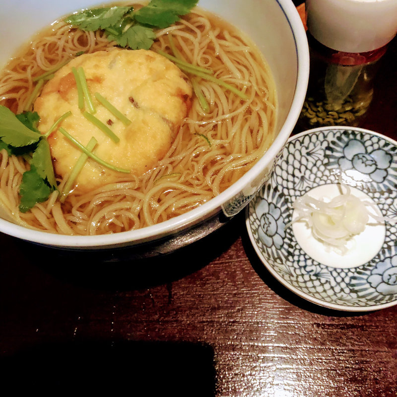 手作りがんも(蕎 ふるやま （そばふるやま）)