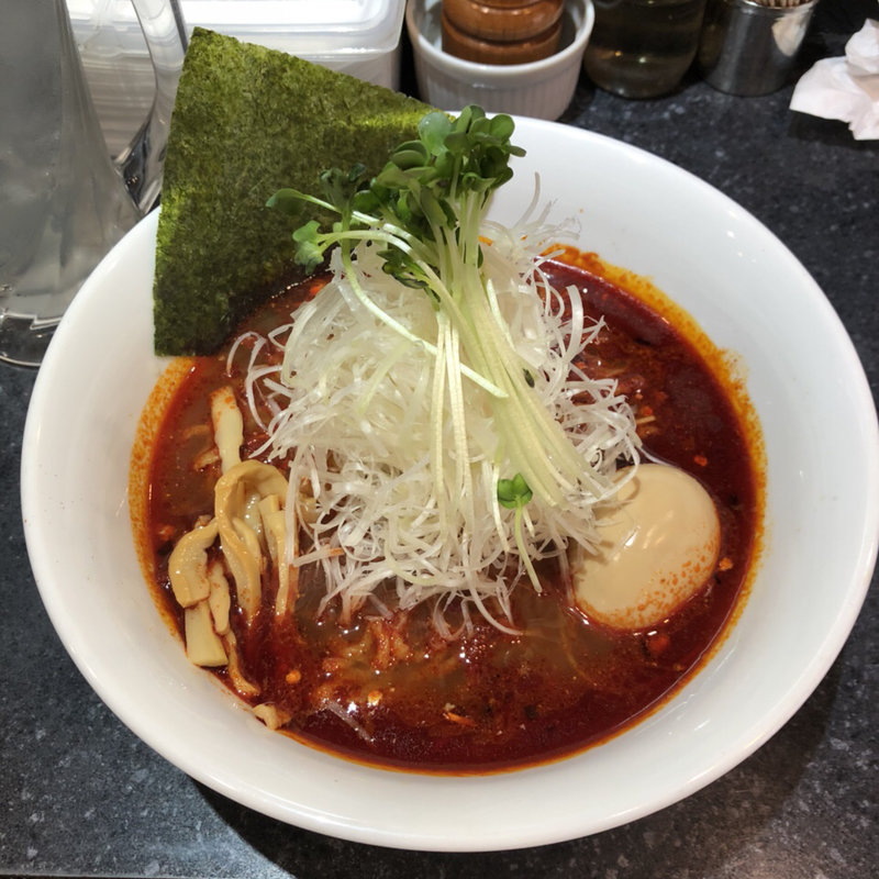 ネギ辛そば(麺屋 どうげんぼうず)