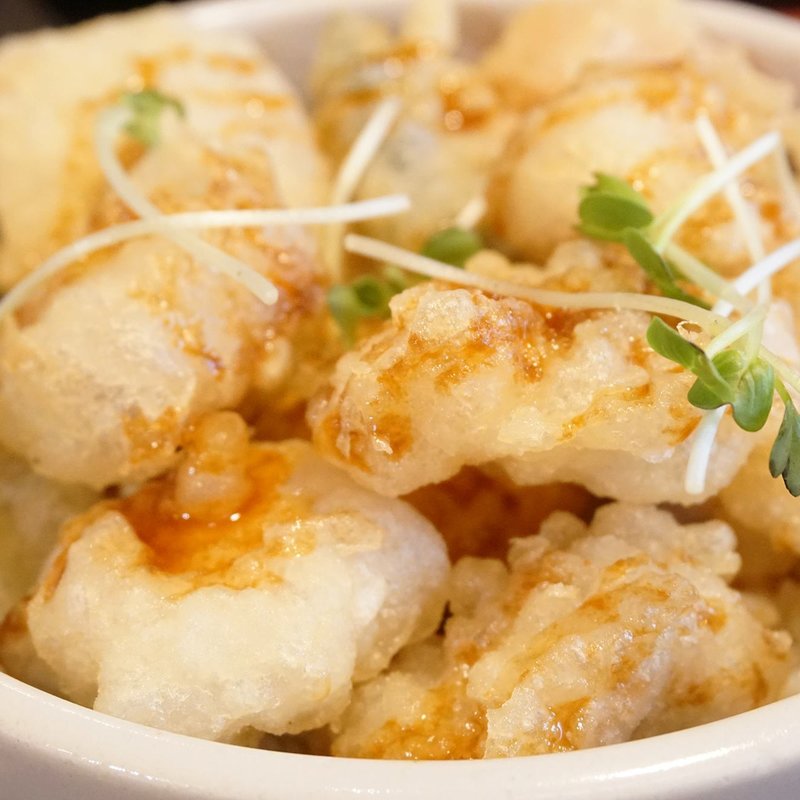 とり天親子丼セット(麺や ほり野)