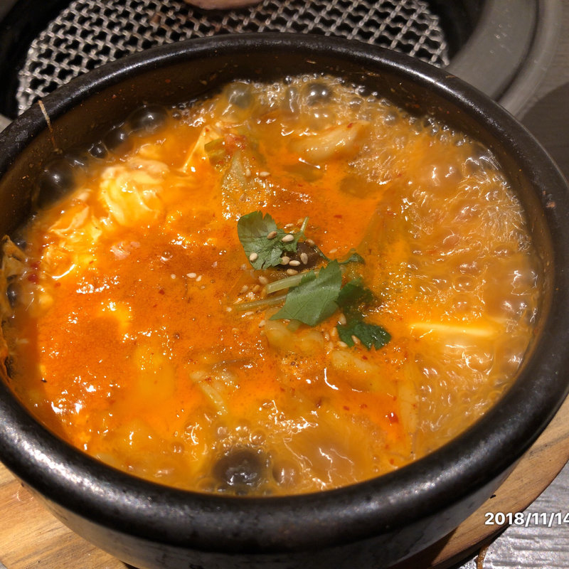 スンドゥブ(焼肉チャンピオン 池袋東武店)