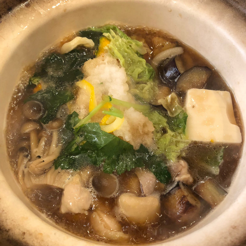 鍋焼きうどん(花旬庵 恵比寿店)