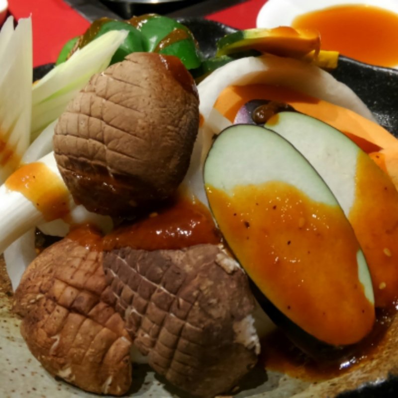 焼き野菜盛り合わせ(錦城苑)