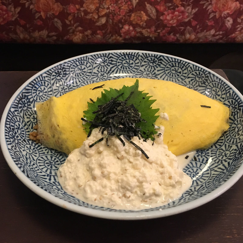 豆腐オムライス(おむらはうす 出町柳店 )
