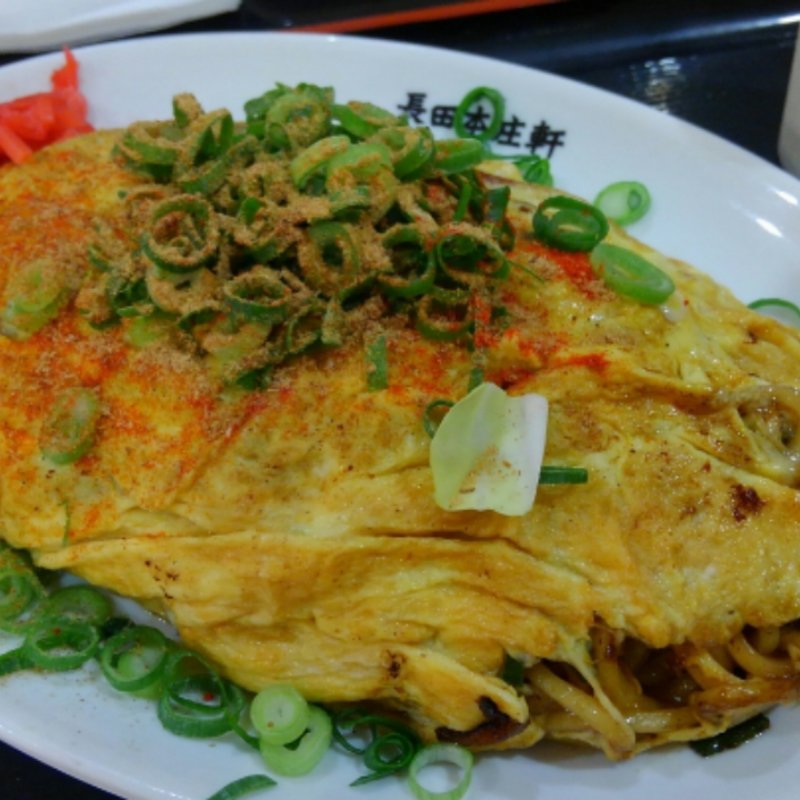 ふわとろオムそば＋焼きチーズ(長田本庄軒 アリオ亀有店 )