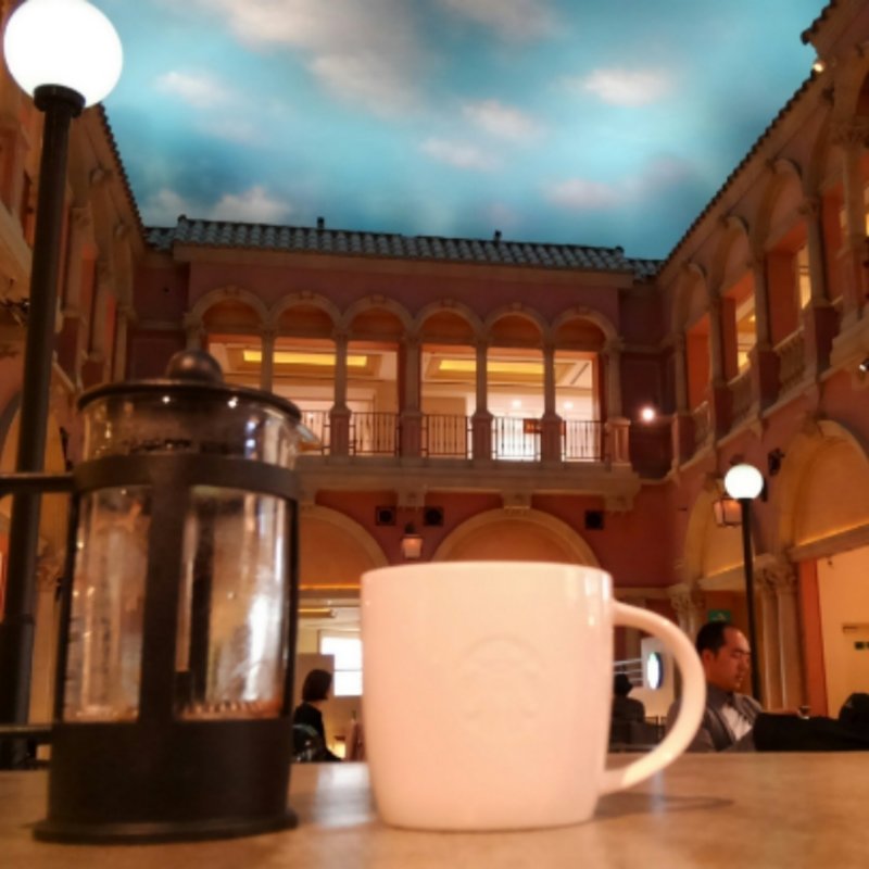 フレンチプレス(スターバックス コーヒー ヴィーナスフォート ファミリー店)