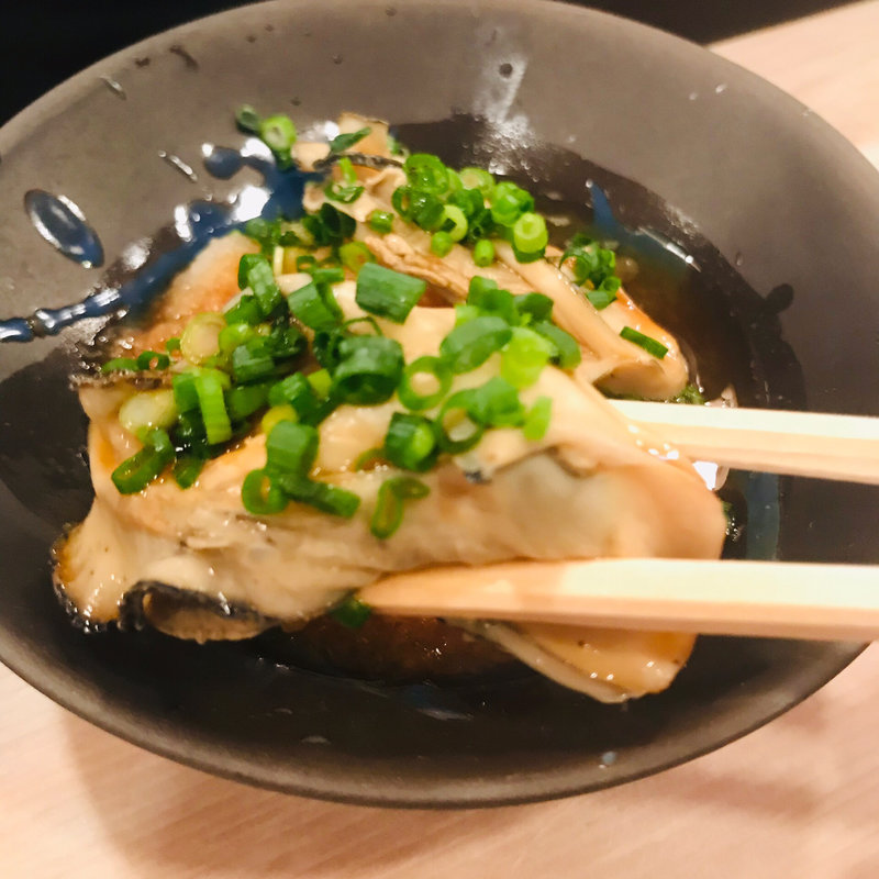 先付け(たぬき鮨)