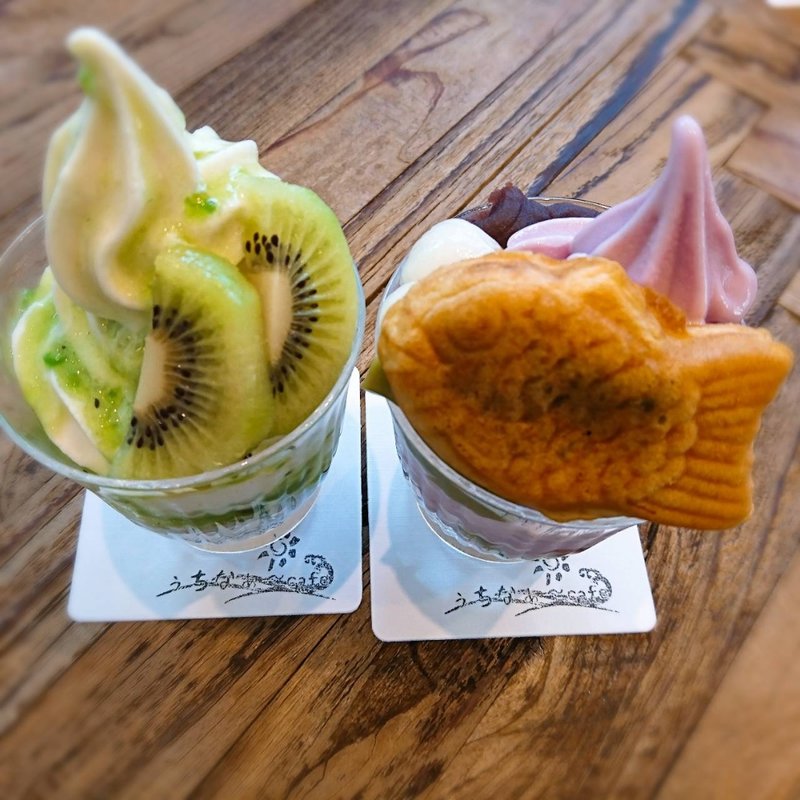 和風パフェ(ぅちなぁ～cafe)