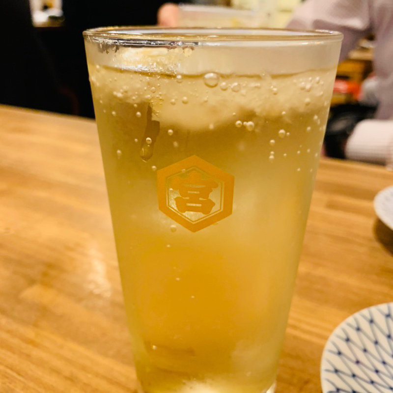 下町酎ハイ(もつ焼たつや 町屋店)