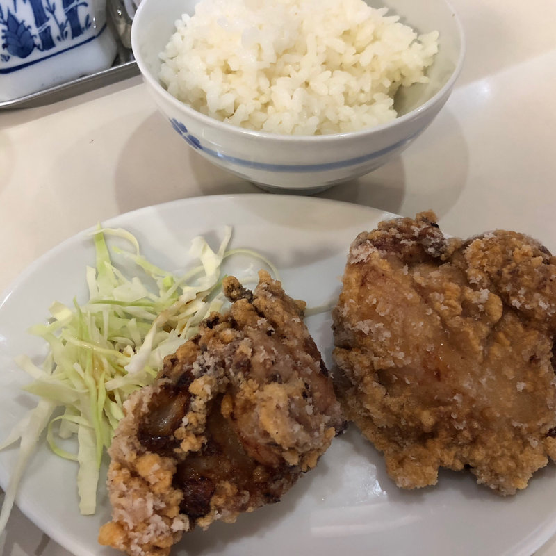 唐揚げセット(幻の中華そば加藤屋 県庁前もり～んの章 )