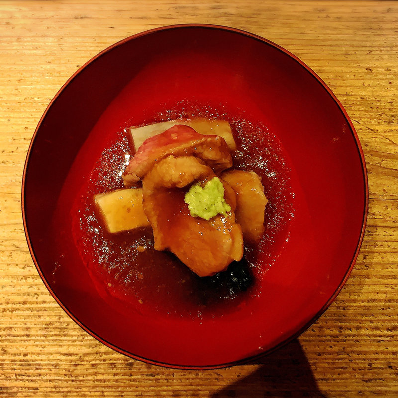 鴨と海老芋の治部煮(酒井商会)