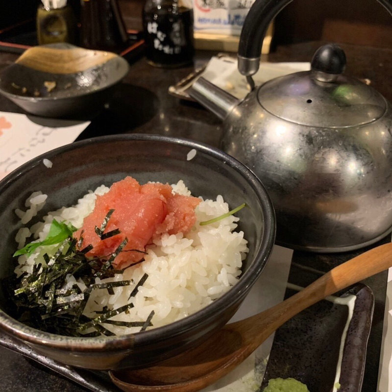 生たらこ茶漬け(魚と酒　はなたれ 横浜鶴屋町店 )