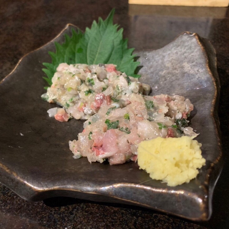 地魚のなめろう(魚と酒　はなたれ 横浜鶴屋町店 )