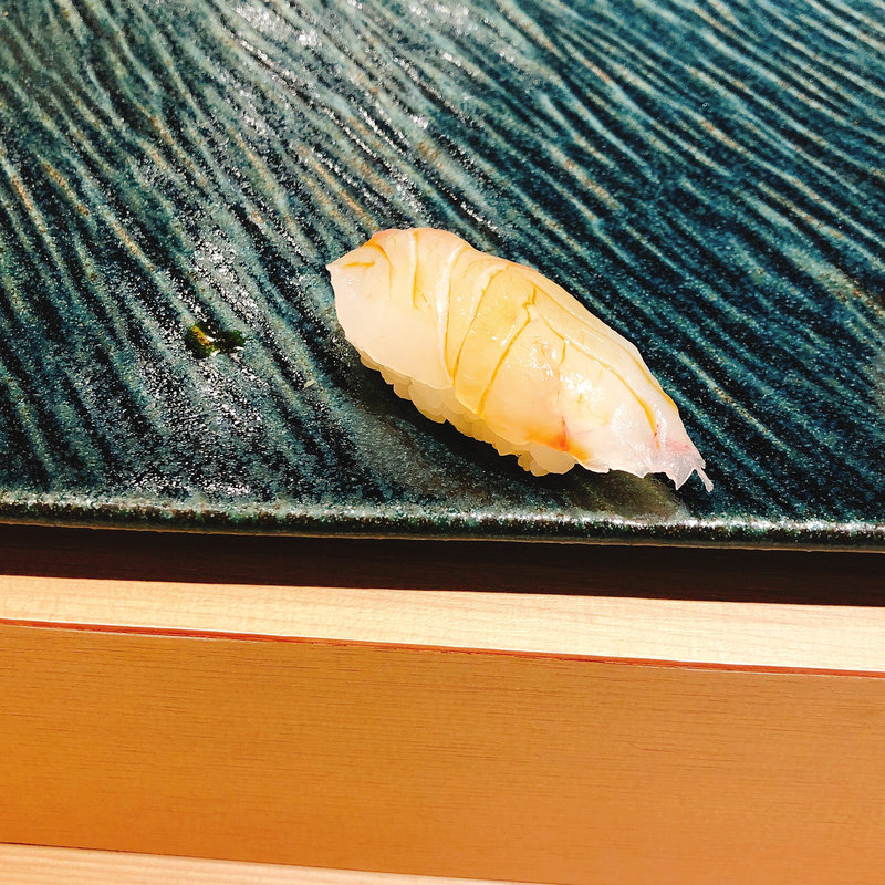 金目鯛の握り(鮨  佐和)