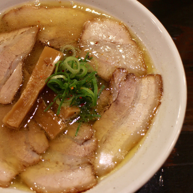 11周年記念限定メニュー/中華そば塩(札幌 Fuji屋)