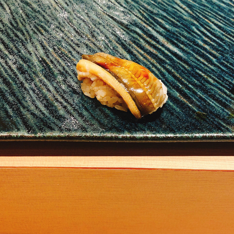 穴子の握り(鮨  佐和)