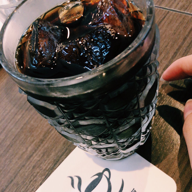 炭焼アイス珈琲(オランダ坂珈琲邸)