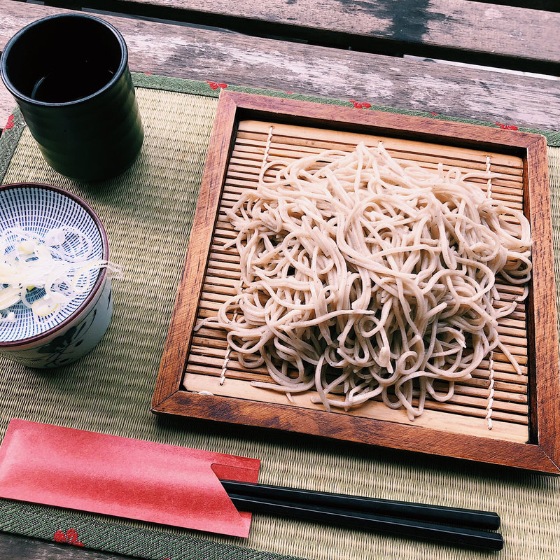十割そば(湯畑横丁 銀の鈴)