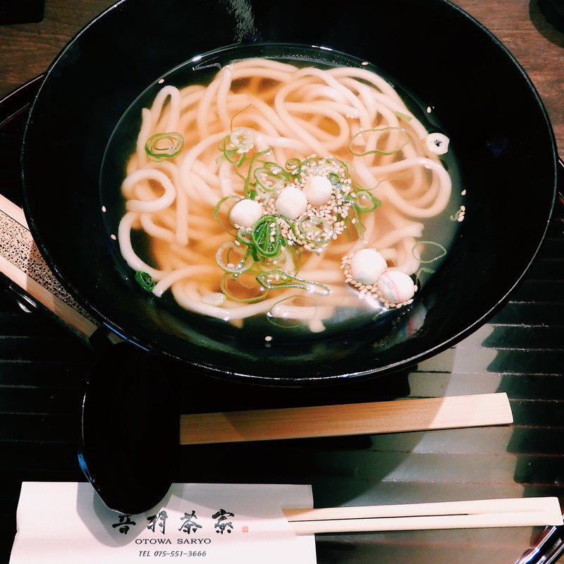 うどん(音羽茶寮)